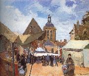 Camille Pissarro September s Pang map oise painting
